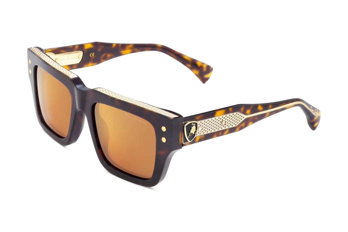 Occhiale Tonino Lamborghini TLX 001 Colore 05/R Havana. Scopri la collezione di occhiali da sole Tonino Lamborghini. Lenti premium e materiali pregiati per uno stile audace che non accetta compromessi.