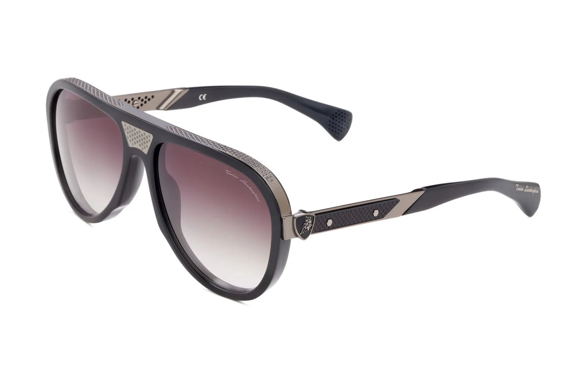 Occhiale Tonino Lamborghini TLX 002 Colore 08 Nero. Scopri la collezione di occhiali da sole Tonino Lamborghini. Lenti premium e materiali pregiati per uno stile audace che non accetta compromessi.