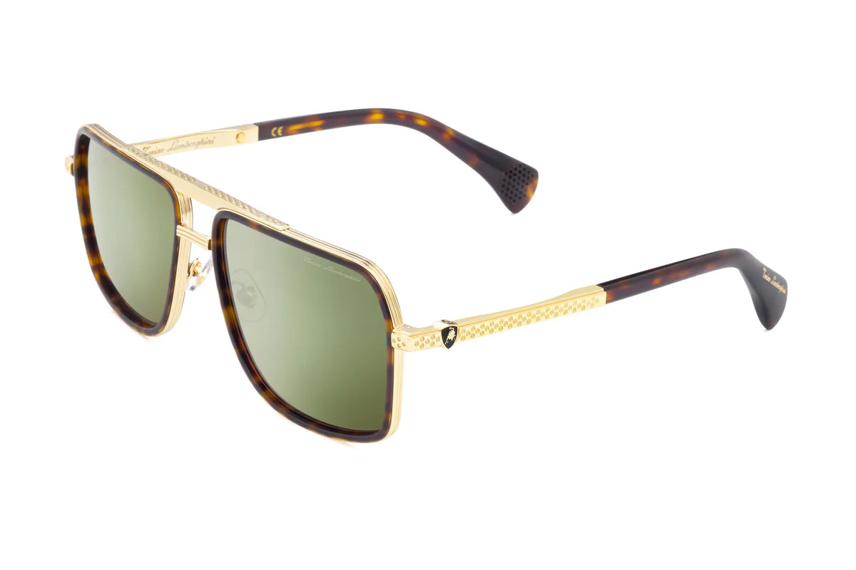 Occhiale Tonino Lamborghini TLX 100 Colore 05/G Havana. Scopri la collezione di occhiali da sole Tonino Lamborghini. Lenti premium e materiali pregiati per uno stile audace che non accetta compromessi.