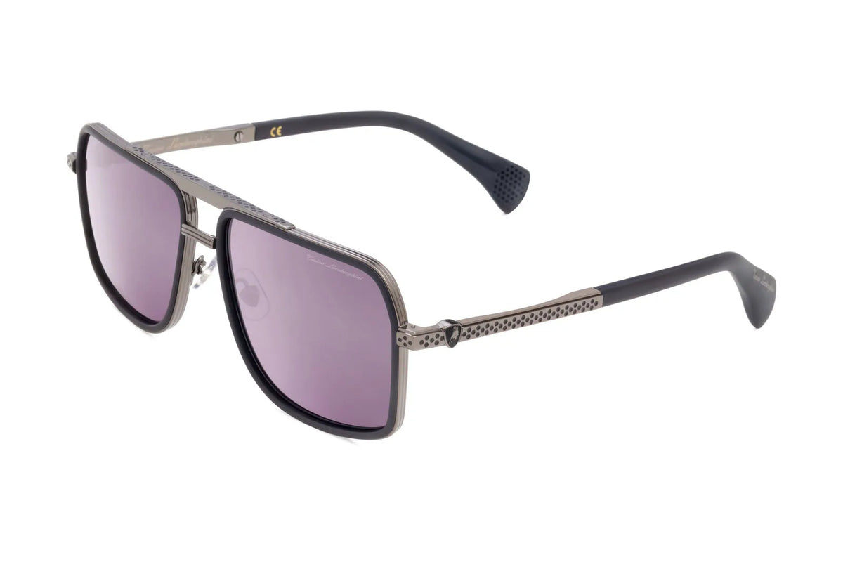 Occhiale Tonino Lamborghini TLX 100 Colore 08 Nero. Scopri la collezione di occhiali da sole Tonino Lamborghini. Lenti premium e materiali pregiati per uno stile audace che non accetta compromessi.