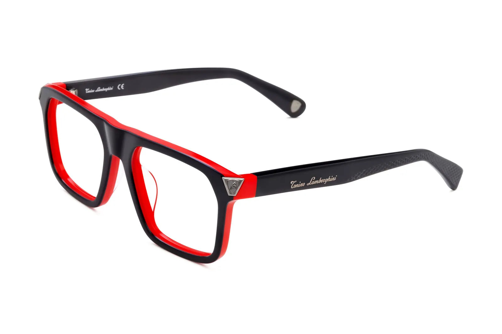 Occhiale Tonino Lamborghini TLX 500 Colore 10 Nero. Eleva il tuo sguardo con gli occhiali da vista Tonino Lamborghini. Design ergonomico e materiali nobili per un comfort senza pari. Spedizione gratuita.