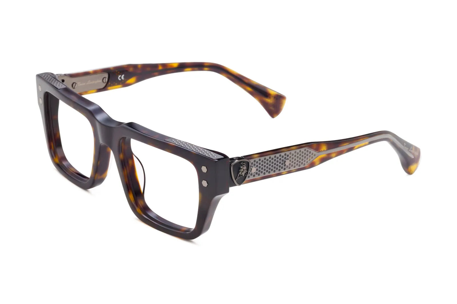 Occhiale Tonino Lamborghini TLX 501 Colore 06 Havana. Eleva il tuo sguardo con gli occhiali da vista Tonino Lamborghini. Design ergonomico e materiali nobili per un comfort senza pari. Spedizione gratuita.