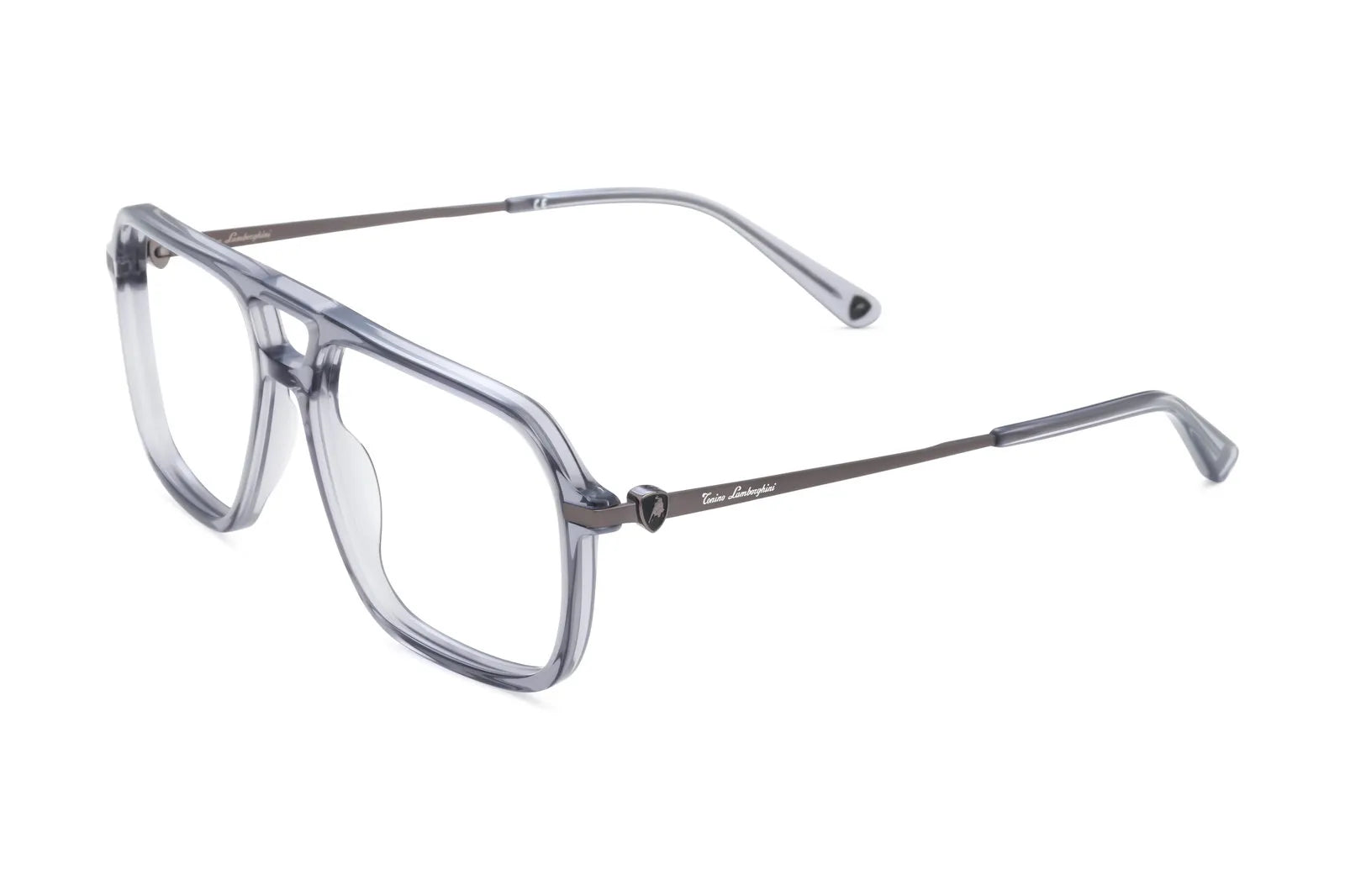 Occhiale Tonino Lamborghini TLX 505 Colore 02 Grigio. Eleva il tuo sguardo con gli occhiali da vista Tonino Lamborghini. Design ergonomico e materiali nobili per un comfort senza pari. Spedizione gratuita.
