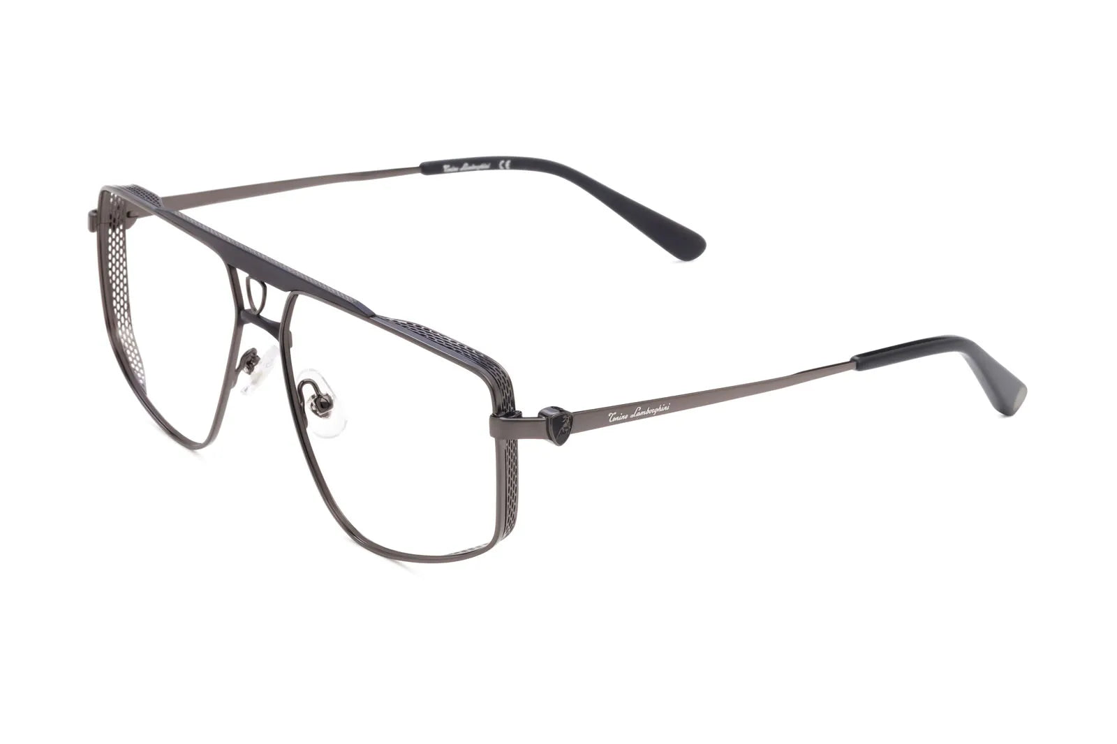 Occhiale Tonino Lamborghini TLX 600 Colore 01 Canna di fucile. Eleva il tuo sguardo con gli occhiali da vista Tonino Lamborghini. Design ergonomico e materiali nobili per un comfort senza pari. Spedizione gratuita.