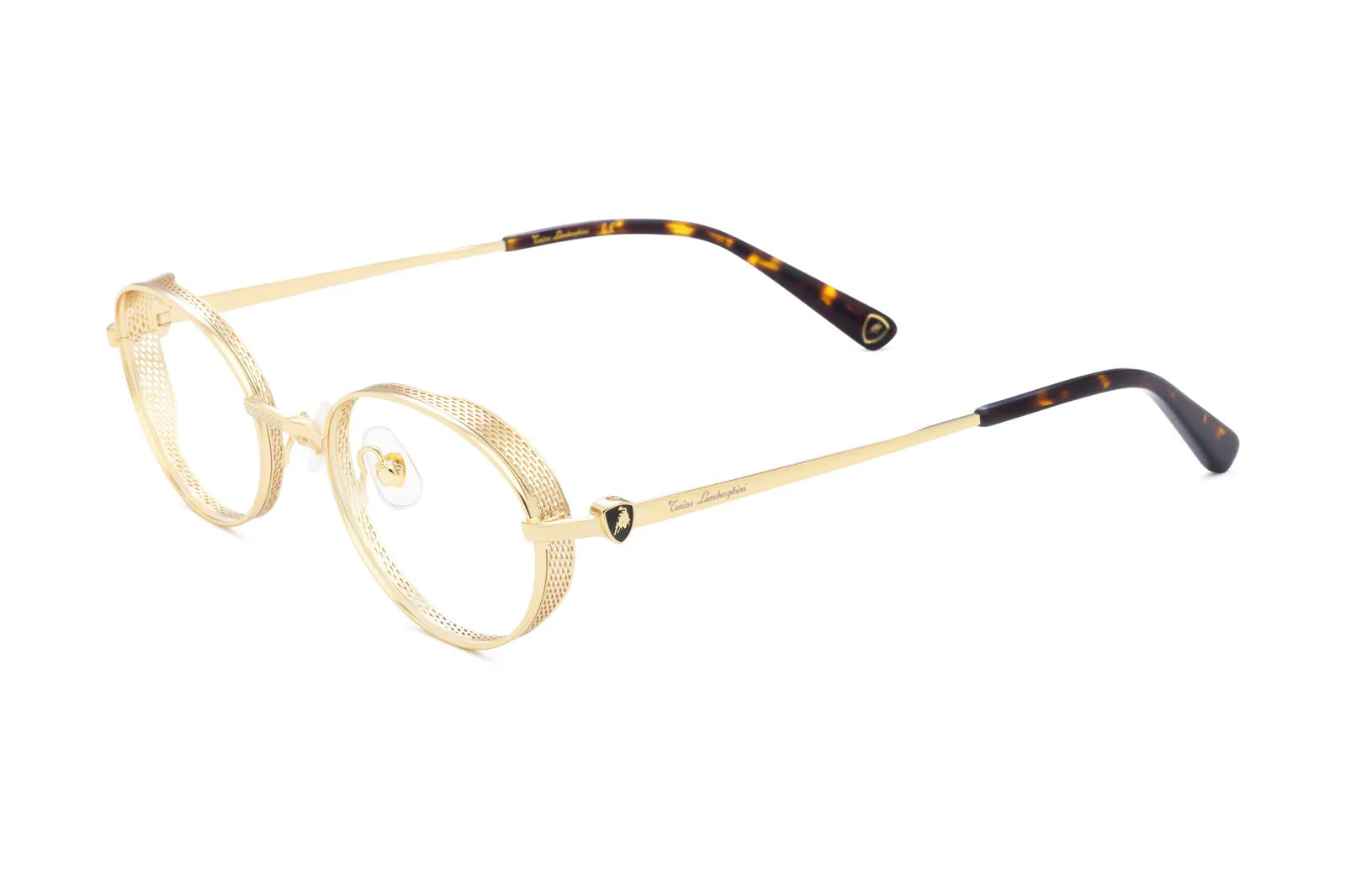 Occhiale Tonino Lamborghini TLX 605 Colore 02 Oro. Eleva il tuo sguardo con gli occhiali da vista Tonino Lamborghini. Design ergonomico e materiali nobili per un comfort senza pari. Spedizione gratuita.