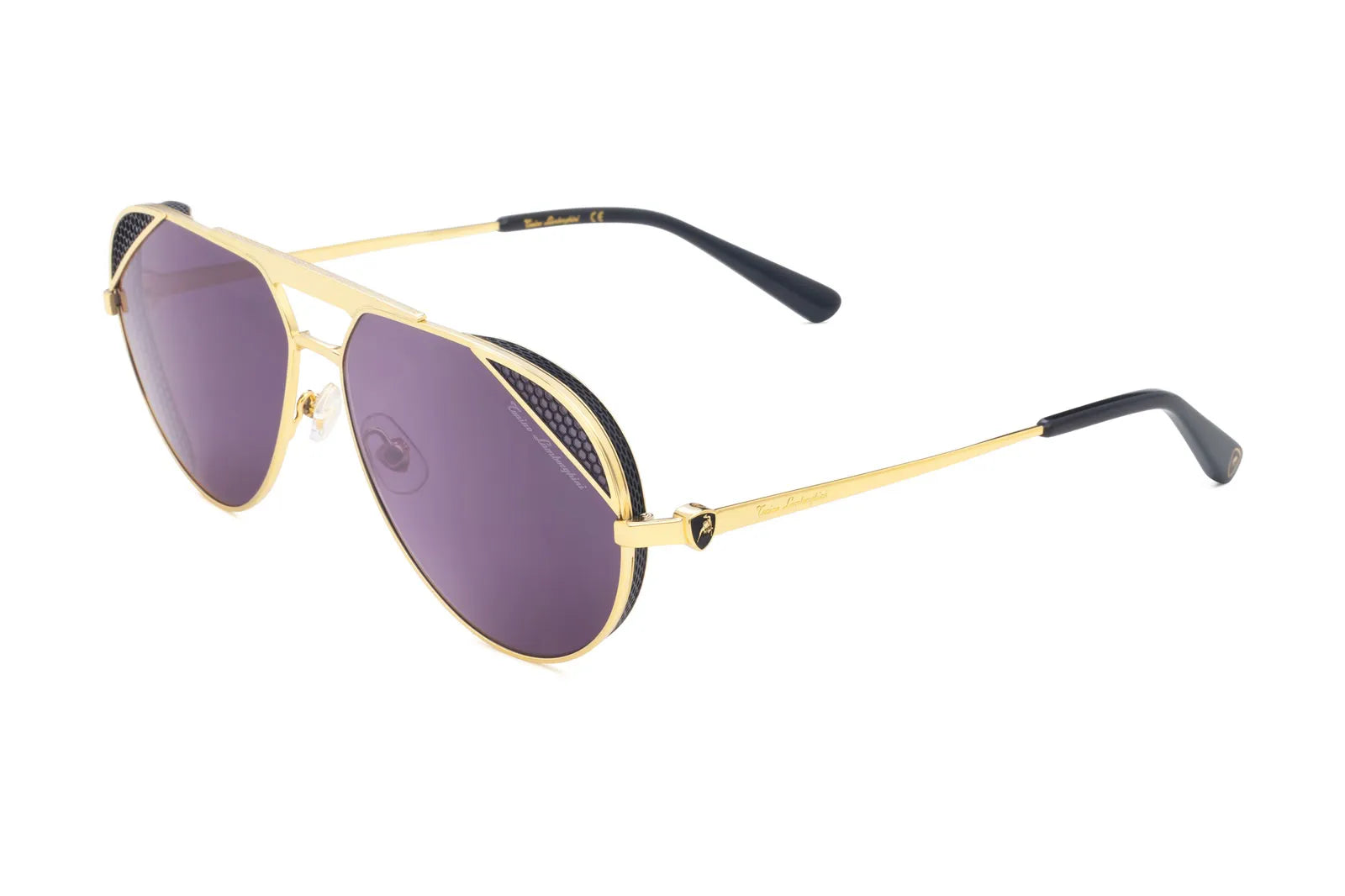 Occhiale Tonino Lamborghini TLX 102 Colore 02 Oro. Scopri la collezione di occhiali da sole Tonino Lamborghini. Lenti premium e materiali pregiati per uno stile audace che non accetta compromessi.