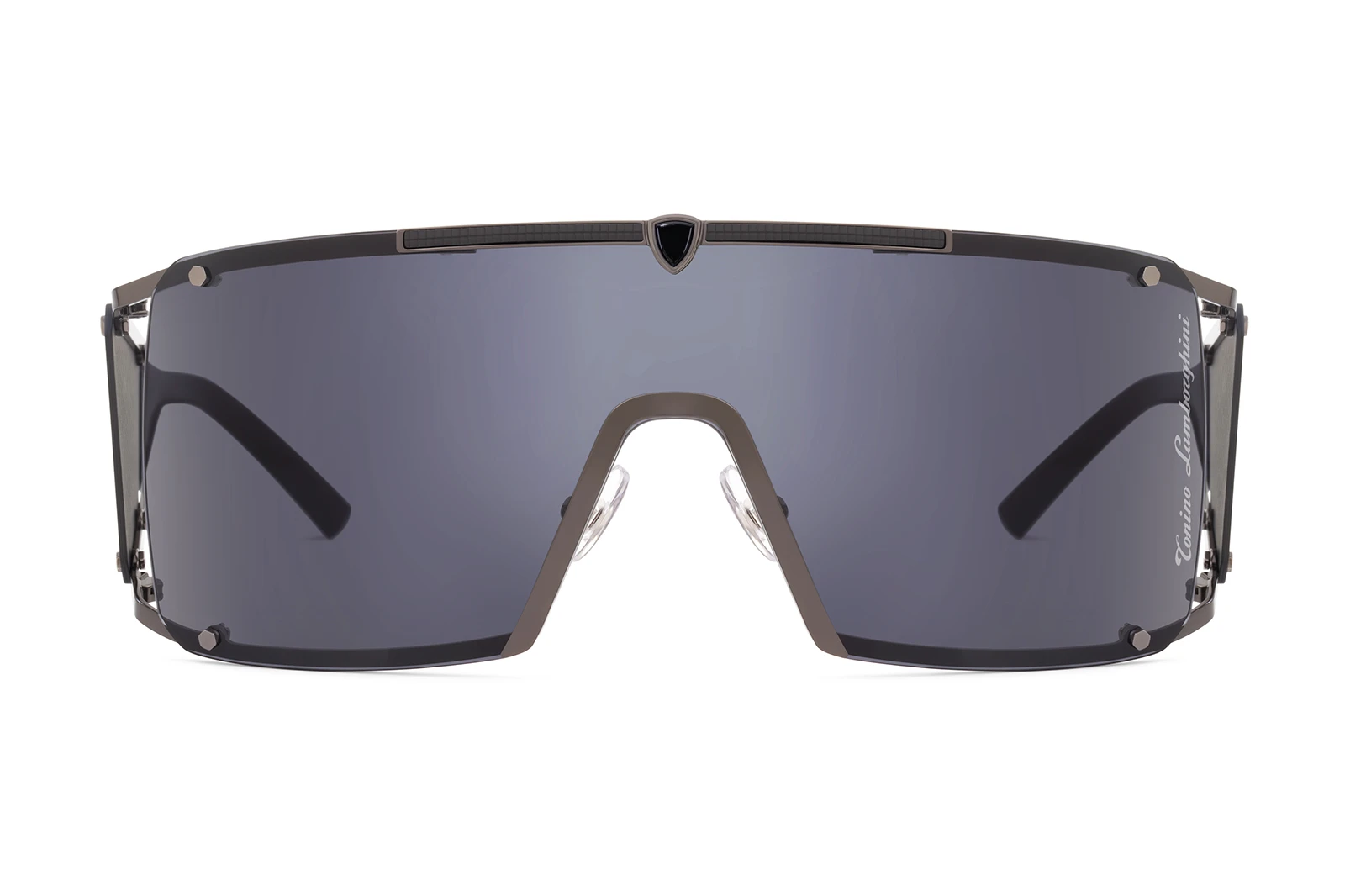 Occhiale Tonino Lamborghini TLX 103 Colore 10 Nero. Scopri la collezione di occhiali da sole Tonino Lamborghini. Lenti premium e materiali pregiati per uno stile audace che non accetta compromessi.