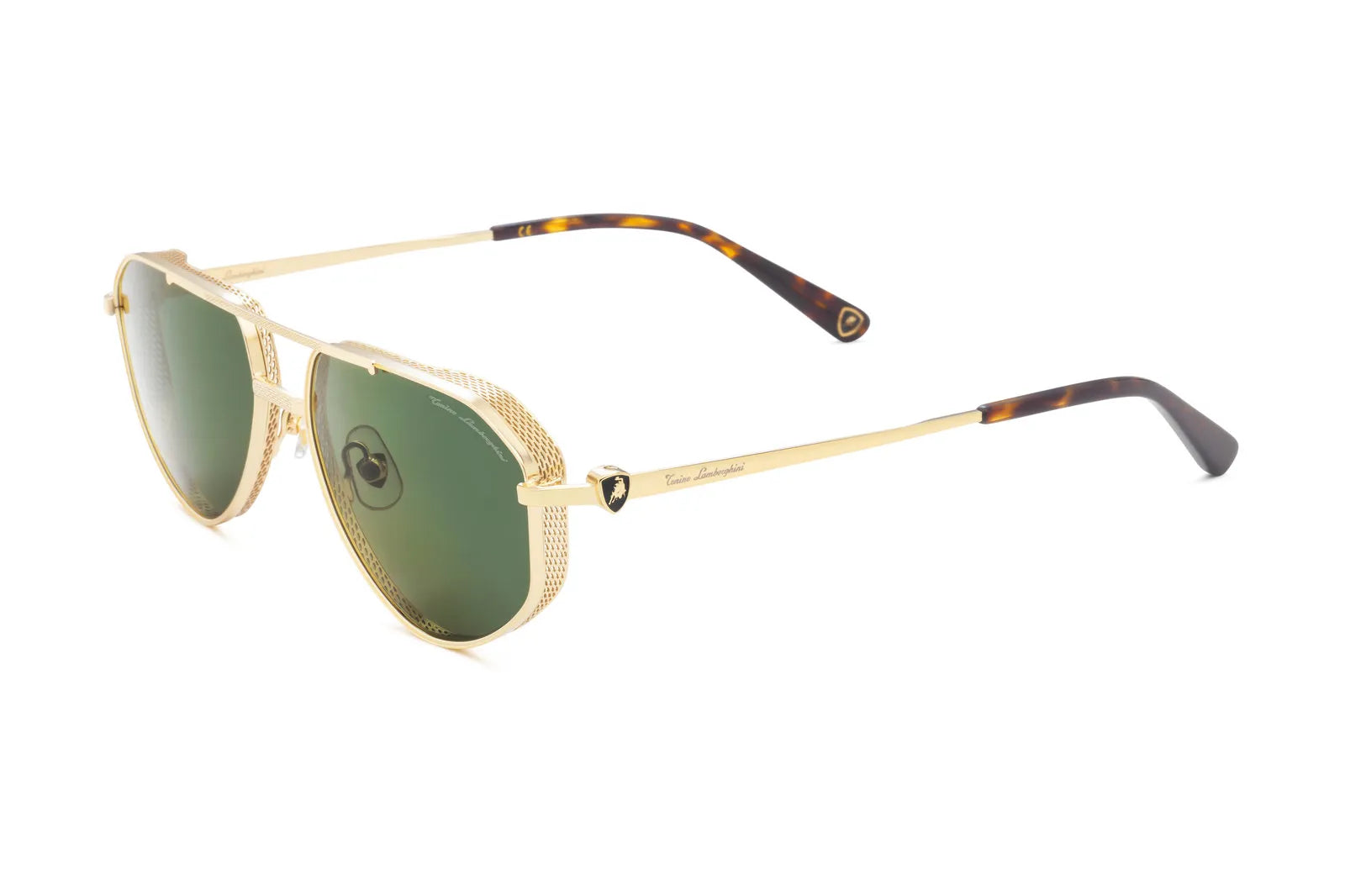 Occhiale Tonino Lamborghini TLX 104 Colore 02/G Oro. Scopri la collezione di occhiali da sole Tonino Lamborghini. Lenti premium e materiali pregiati per uno stile audace che non accetta compromessi.