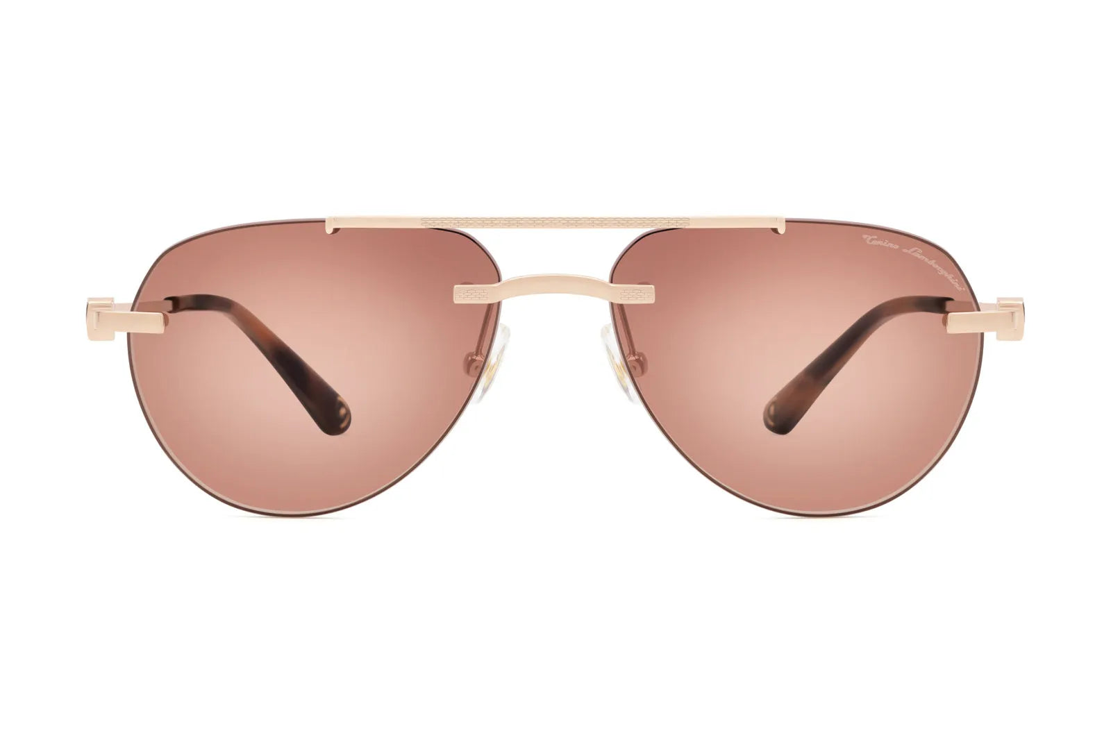 Occhiale Tonino Lamborghini TLX 200 Colore 03 Oro rosè. Scopri la collezione di occhiali da sole Tonino Lamborghini. Lenti premium e materiali pregiati per uno stile audace che non accetta compromessi.