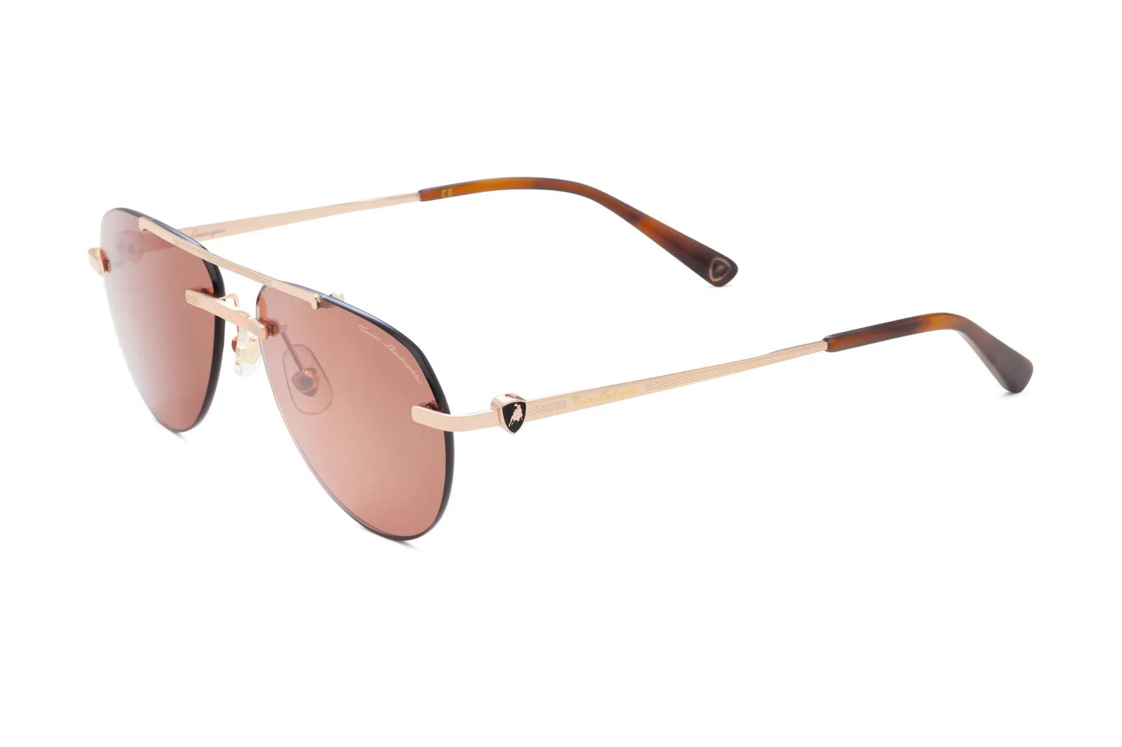 Occhiale Tonino Lamborghini TLX 200 Colore 03 Oro rosè. Scopri la collezione di occhiali da sole Tonino Lamborghini. Lenti premium e materiali pregiati per uno stile audace che non accetta compromessi.