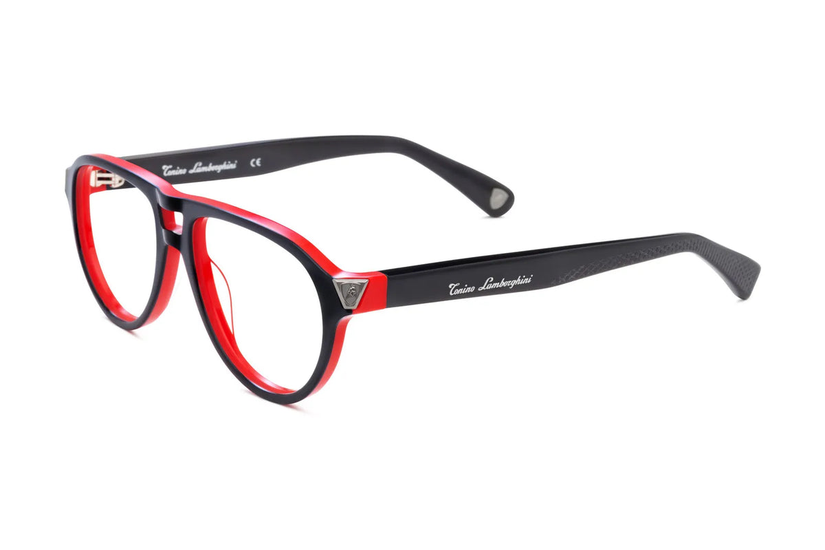 Occhiale Tonino Lamborghini TLX 503 Colore 01 Nero. Eleva il tuo sguardo con gli occhiali da vista Tonino Lamborghini. Design ergonomico e materiali nobili per un comfort senza pari. Spedizione gratuita.