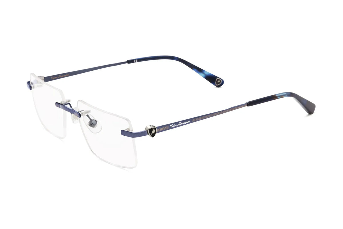 Occhiale Tonino Lamborghini TLX 703 Colore 03 Blu. Eleva il tuo sguardo con gli occhiali da vista Tonino Lamborghini. Design ergonomico e materiali nobili per un comfort senza pari. Spedizione gratuita.